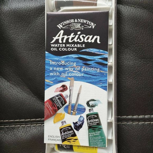Winsor & Newton Artisan Water Mixable Oil Colour 10 Count Pack of Assorted Paint - Picture 6 of 8